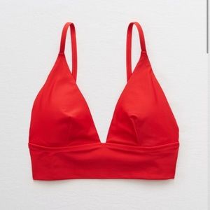 red bikini top